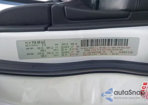 2016 Jeep Grand Cherokee Laredo from USA, damaged, VIN 1C4RJFAG0GC343564